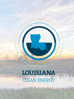 Louisiana Clean Energy logo graphic