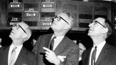 New York Stock Exchange historical photo