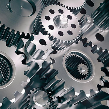 Multiple sized gears
