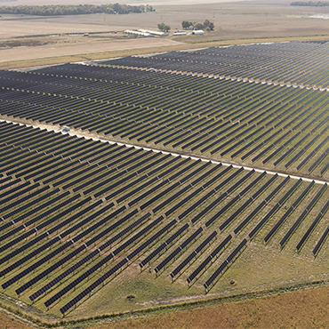 Ameren Missouri 150-megawatt solar farm which powers Air Products Membrane Solutions' manufacturing facility near St. Louis