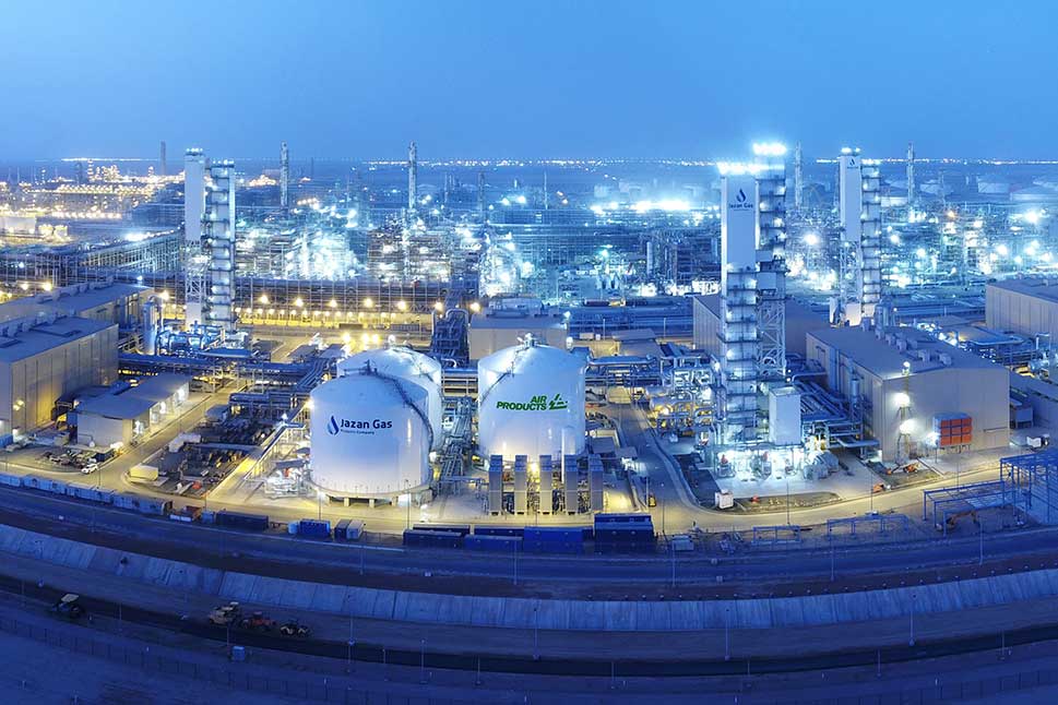 Jazan industrial gas complex